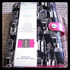 Paper studio Skyscrapers w/foil personal planner